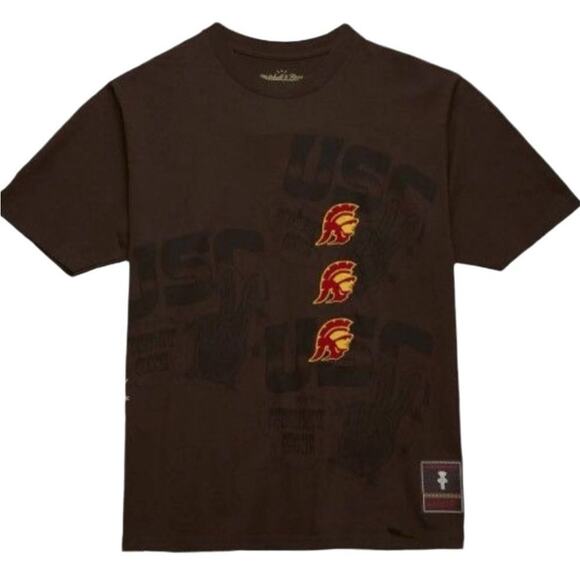 Cactus Jack by Travis Scott x Mitchell & Ness USC Trojans Tee, Size XL, New